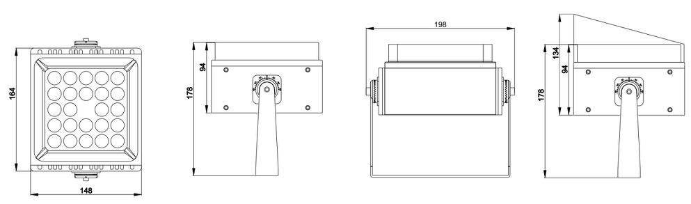 投光燈YGCL-TA36(圖2)