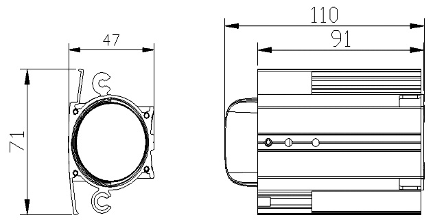 抱柱燈YGAL-BZ3(圖2)