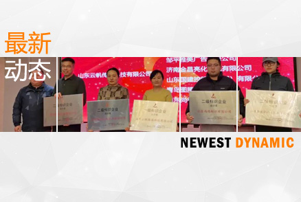 我司榮獲山東標(biāo)協(xié)“設(shè)計(jì)類二級(jí)資質(zhì)企業(yè)”